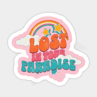 lost in your paradise Sticker